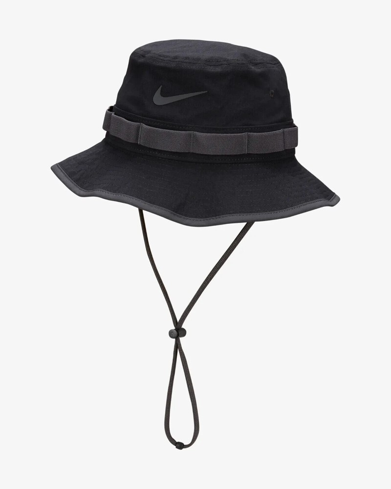 Nike Boonie Apex Bucket Hat Adult Size Large/X-Large Gray Black DM3329-010