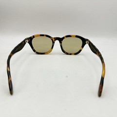 Tory Burch Womens Square Thick Full Rim Sunglasses TY7235D Tortoise
