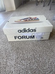 adidas Forum CL “What The Milwaukee” Multicolor Colorblock Low Top Sneakers