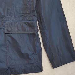 Karl LAGERFELD Elegant Jacket Men’s Navy Blue Sz.S/M US38 EU48 Shiny Nylon Rain