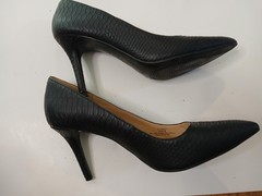 Jessica Simpson Black Laenie Classic Pumps 4″ Heels Size 7.5 M US 38 EU