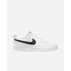 NWT Nike MEN Court Vision Low Next Nature White Black – UK 8 US 9