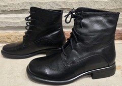 MADE IN ITALY – GH BASS – 7.5 M US (38 EU) – HAILEY BOOT – BLACK. NOS IN BOX