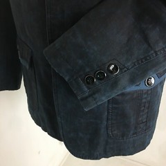 Barabas Men’s Blazer Jacket Blue & Black Color Size M US 38 Elbow Patches