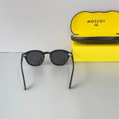 Moscot Lemtosh Matte Black Frame Dark Grey Lens Sunglasses Handmade Unisex