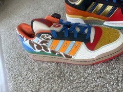 adidas Forum CL “What The Milwaukee” Multicolor Colorblock Low Top Sneakers