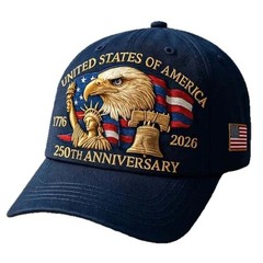 Baseball Cap United States 250th Anniversary Hat