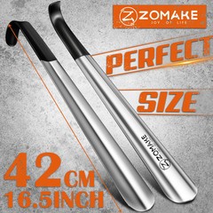 Shoe Horn Long Handle For Seniors 2 Pack,metal Long Shoehorn For Boots,16.5″