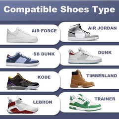 6 Pairs Shoe Crease Protectors for Air Force Shoes, Sneaker Guard, Jordans – New