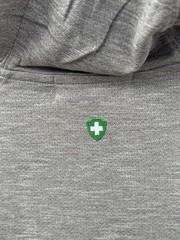 Insect Shield White Sierra Hood Pullover Gray Bug Free Base Camp Shirt