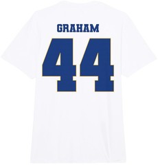 Graham #44 Briar Jersey Style 2-Sided Unisex T-Shirt
