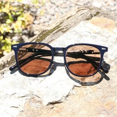 Vintage Full Rim Transition Photochromic Brown Reading Glasses Sunglasses Reader