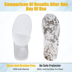 4pcs Sole Protector for Sneakers – Premium Shoe Sole Protector, Non-Slip, Wea…