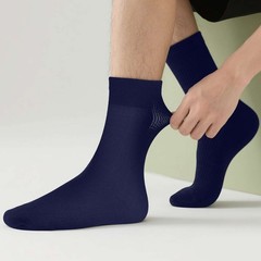 10 Pairs Business Men Silk Socks Breathable casual Socks Ultra-thin Nylon Socks