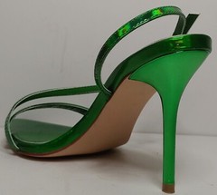 NEW!! Vivian NY Green Sandals 4″ Heels Size 8M US 38M EUR