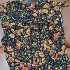 Dress Forum Asymmetrical Orange and Black Dress with Modern Flair