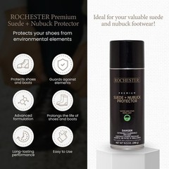 Rochester Suede + Nubuck Protector, Shoe Protector Spray for a Wide Range of …
