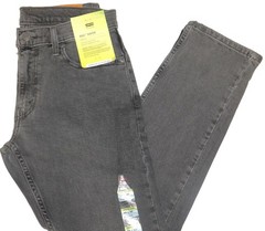 LEVIS 502 Taper Jeans Stretch Flex Eco Midrise Regular Through Thigh $75 Grey