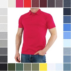 True Classic Polo Shirt, Men’s Premium Fitted Short Sleeve, Athletic Cut