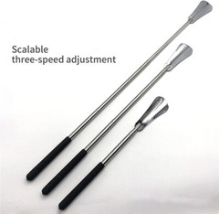 New Extra Long Handle Shoe Horn Stainless Steel 25″ Handled Metal Shoehorn Horns
