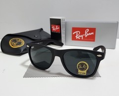 Ray-Ban RB2140 Classic Wayfarer Sunglasses Black Frame Glass black Lens 50/22 mm