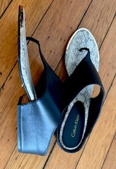 Calvin Klein Women’s Sandals Size 8 US / 38 EU / M Stylish, Comfortable & Modern