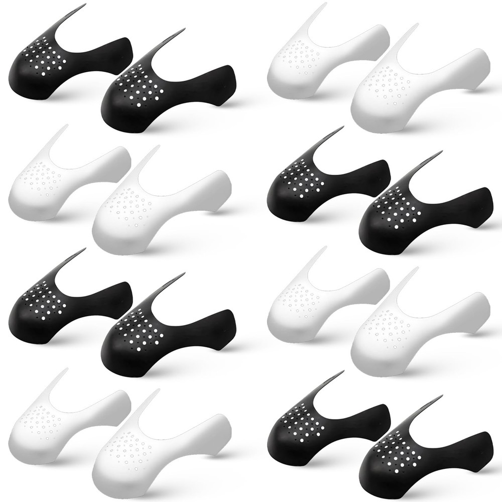 8 Pairs Shoe Toe Crease Protector for Sneaker, Anti-Wrinkle Shoes Crease Protect