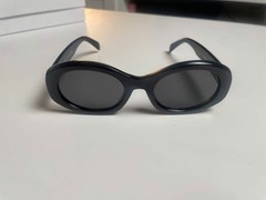 Celine Triomphe CL40194U Black Sunglasses Grey Lenses Excellent Condition