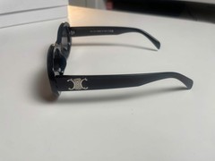Celine Triomphe CL40194U Black Sunglasses Grey Lenses Excellent Condition