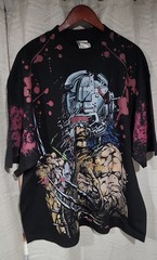 WOLVERINE WEAPON X ON A SHAKA HEAVYWEIGHT GARMET DYED T SHIRT “MODERN”