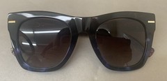 Missoni Women’s Square Full Rim Sunglasses in Havana Shaded Blue MIS 0069/S