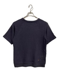 45R Women’s Navy Gauze Fleece Flaming Flocky Raglan Sweatshirt, M