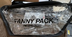 Clear Transparent Waist Fanny Pack Branded Fullscreen / New Party Event