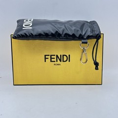 Fendi Womens Oversize Square Full Rim Sunglasses FE40401I Gray Multi