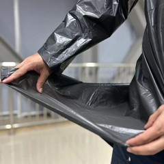 Disposable Raincoat Long for Women Full-Body Rain-Proof Men’s Adult Transparent