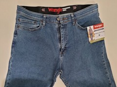 New Wrangler Performance Series Regular Fit Comfort Flex Waistband Jean Mens