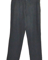 H&M Black Men’s Linen Pants Trousers Size US 38 R