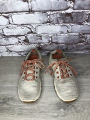 Teva Arrowood 2 Plaza Beige Taupe Knit Athletic Low Sneakers Women Sz 7M US/38EU