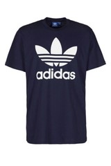 Adidas Men’s T-Shirt Trefoil Logo Design Graphic Classic Short Sleeve Shirt