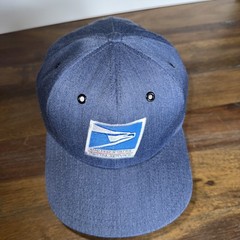 United States Post Office (USPS) Mail Carrier Snapback Hat Made In USA Sixe XL