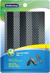 2 Pairs Shoe Sole Repair Rubber Sheets, Shoe Bottom Outer Front Sole and Heel Re