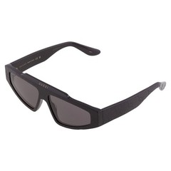 Gucci Grey Browline Unisex Sunglasses