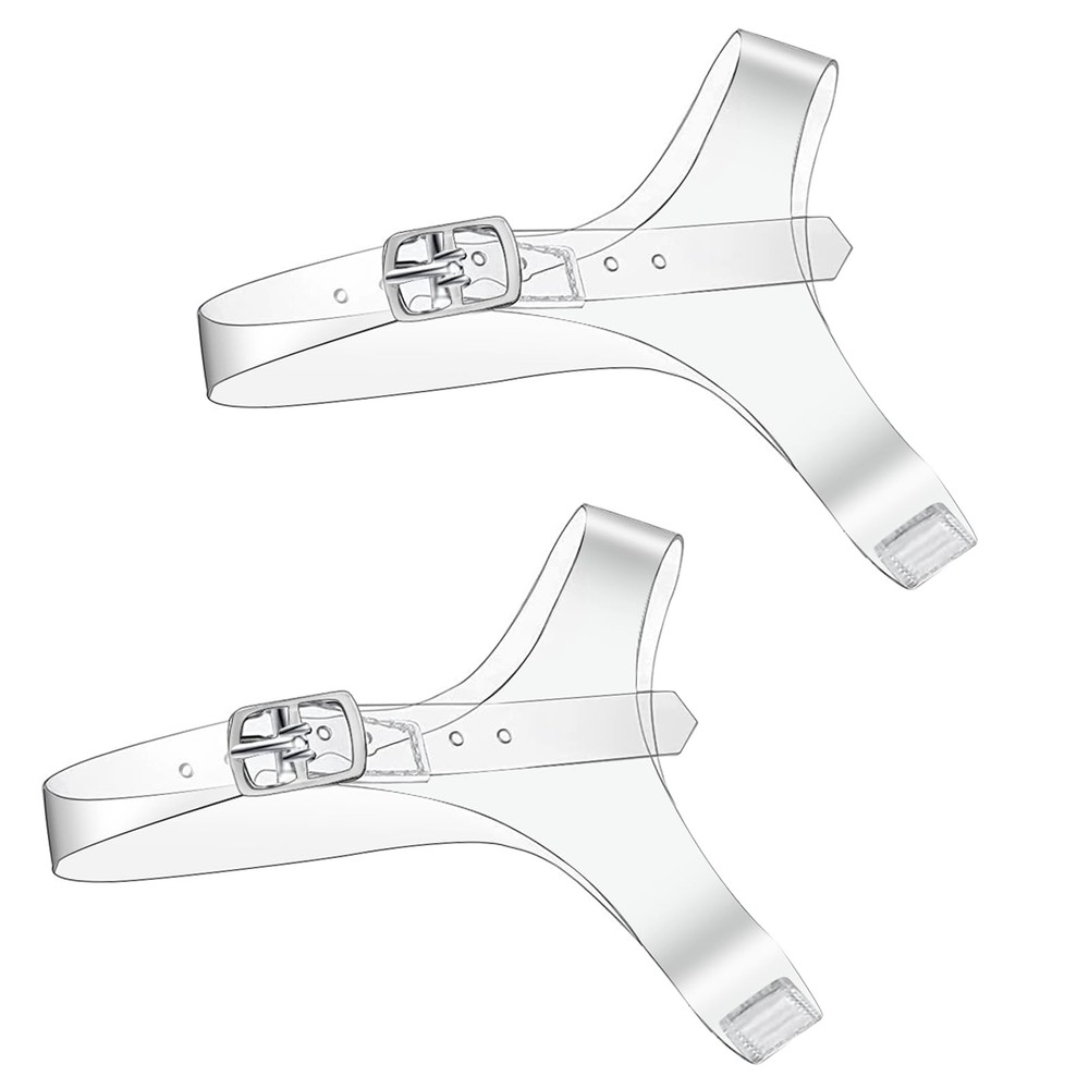 Clear Invisible Shoelace, Transparent High Heel Shoe Straps for Women Detacha…