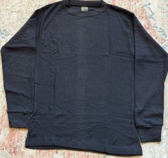Men’s Cotton Waffle Knit Black Shirt Warm Thermal Top for Winter – Free Shipping