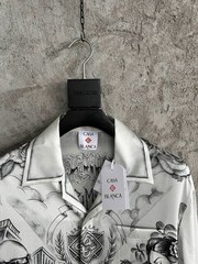 CASABLANCA Silk Long-Sleeve Shirt — Size M (Other Sizes Available)