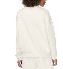 Esprit NWT Women’s Logo 80’s Crewneck Viral Small Cream