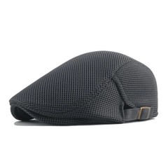 Duck Mesh Summer Gatsby Cap Mens Ivy Hat Golf Driving Sun Flat Cabbie Newsboy