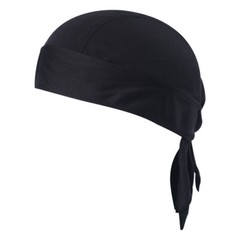 Motorcycle Wrap Biker Du Do Black Bandana Paisley Doo Rag Head Skull Cap Durag