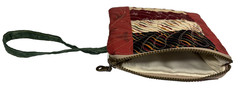 Handmade Quilted Clutch Bag 7 in. by 7 in. with 7 in. Loop Handle
