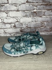 Chaco Outcross Evo Free Teal Green Mesh Synthetic Shoes Women’s Sz 7.5M US/38EU